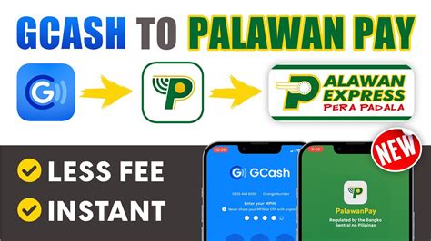 palawan pay to gcash transfer fee